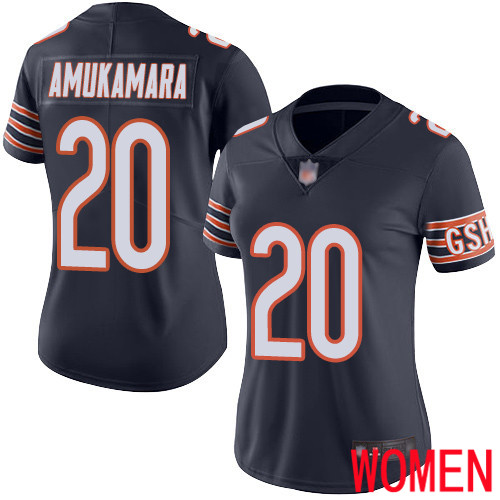 Chicago Bears Limited Navy Blue Women Prince Amukamara Home Jersey NFL Football #20 Vapor Untouchable